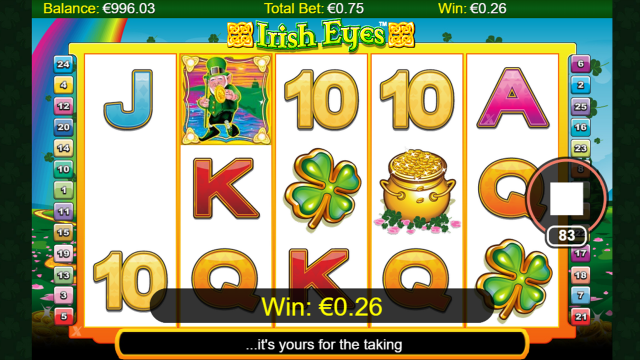 Игровой автомат Irish Eyes 10