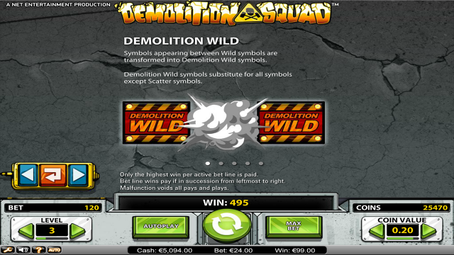 Игровой автомат Demolition Squad 1