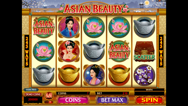 Игровой автомат Asian Beauty 6
