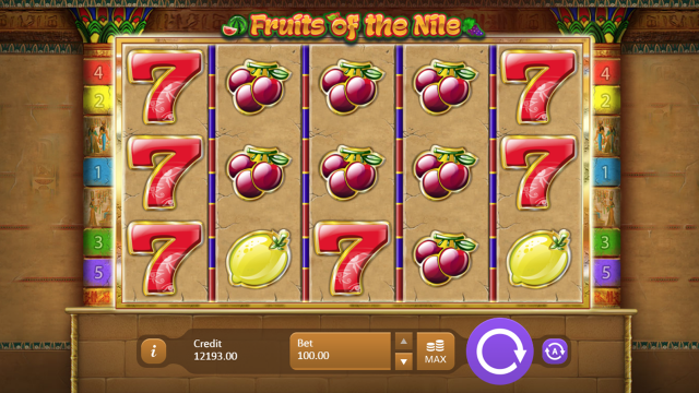 Игровой автомат Fruits Of The Nile 8