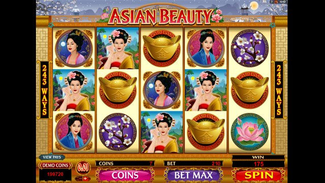 Игровой автомат Asian Beauty 9