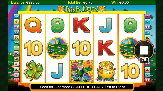 Игровой автомат Irish Eyes 7