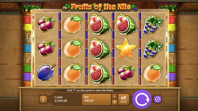 Игровой автомат Fruits Of The Nile 7