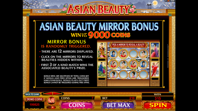 Игровой автомат Asian Beauty 5