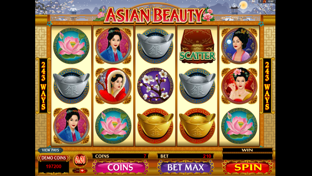 Игровой автомат Asian Beauty 3